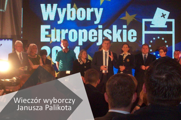 Wieczór wyborczy Janusza Palikota